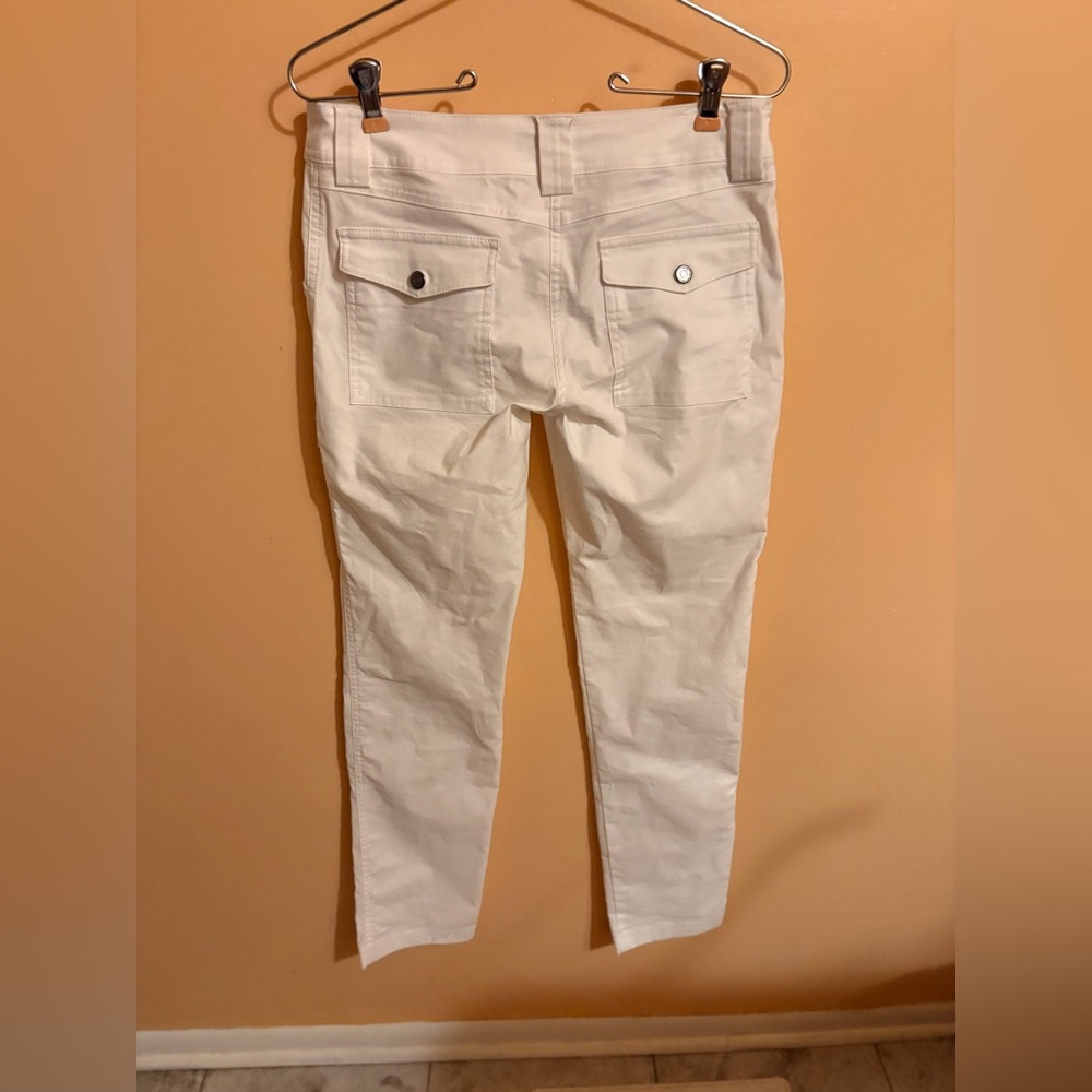 Anatomie Kate Skinny Cargo Pants in White - Picture 7 of 11